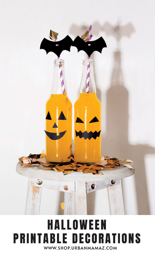 Free Printable Halloween Decorations | DIY Halloween Printables - 100 ...
