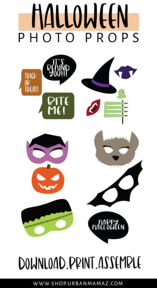 Free Printable Halloween Decorations | DIY Halloween Printables - 100 ...