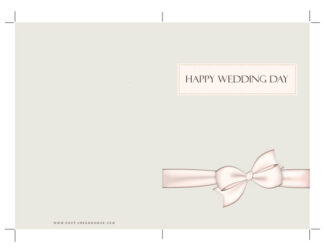 "Happy Wedding Day" - Wedding Wishes Cards Free Printable - Urban Mamaz ...